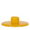 Rosendahl Lyngby Porcelain Rhombe Color Candle Holder In Yellow