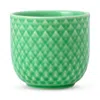 Rosendahl Lyngby Porcelain Rhombe Color Egg Cup In Green