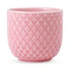Rosendahl Lyngby Porcelain Rhombe Color Egg Cup In Rose