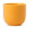 Rosendahl Lyngby Porcelain Rhombe Color Egg Cup In Yellow
