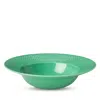 Rosendahl Lyngby Porcelain Rhombe Color Soup Bowl, Green In Green