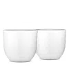 Rosendahl Lyngby Porcelain Rhombe Egg Cup, White, Set Of 2 In White
