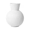 Rosendahl Lyngby Porcelain Tura Vase, White Porcelain In White