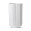 Rosendahl Lyngby Porcelain Vase, White Porcelain In White