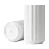 Rosendahl Lyngby Porcelain Vase, White Porcelain In White