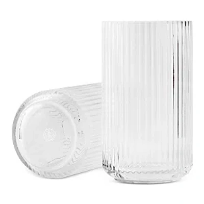 Rosendahl Lyngby Vase, Clear Mouth Blown Glass