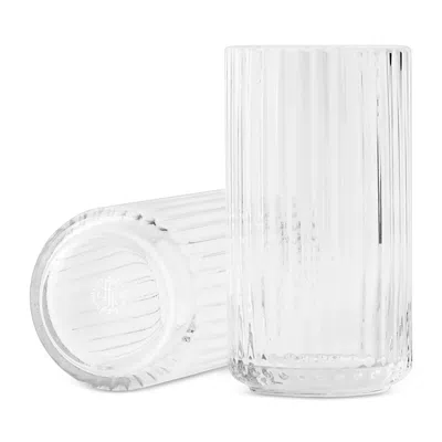 Rosendahl Lyngby Vase, Mouth Blown Glass In Clear