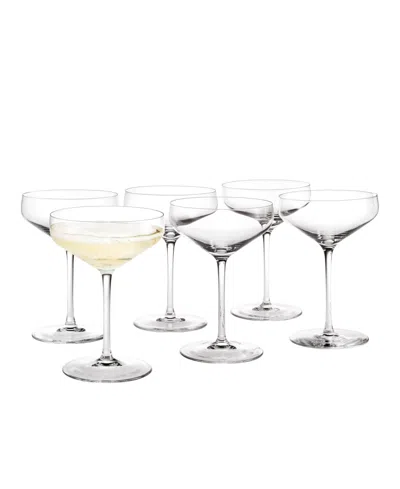 Rosendahl Perfection Coupe Glasses, Set Of 6 In Clear