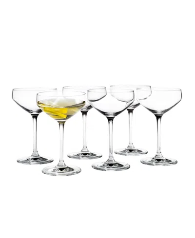 Rosendahl Perfection Martini Glasses, Set Of 6 In Clear