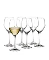 Rosendahl Perfection White Wine Glasses, Set Of 6 In Clear