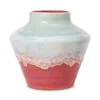 Rosendahl Poppery Vase In Mint/pink, 8.1 In Multi