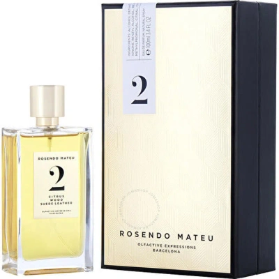 Rosendo Mateu Unisex 2 Citrus Wood Suede Leather Edp Spray 3.4 oz Fragrances 8436018276175 In N/a