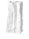 Rosenthal 22cm Paper-bag Porcelain Vase In White