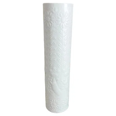Pre-owned Rosenthal 33cm Op Art Vase By Björn Wiinblad For  Studio Line Germany, 1970s In Transparent