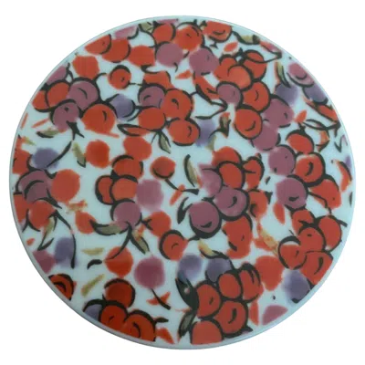 Pre-owned Rosenthal Andy Warhol Porcelain Coasters By  In Brown