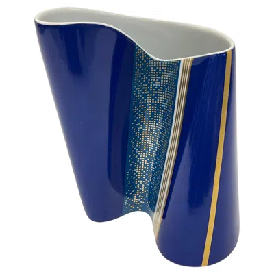 Pre-owned Rosenthal Barbara Brenner Porcelain Vase For  In Purple