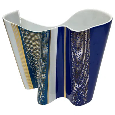 Pre-owned Rosenthal Barbara Brenner Porcelain Vase For  In Purple