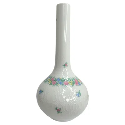 Pre-owned Rosenthal Beautiful Midcentury Björn Winblad "romanze" China Vase  Studio Line In Transparent