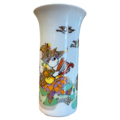 Pre-owned Rosenthal Bjorn Wiinblad  Vase In Transparent