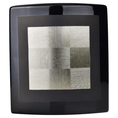Pre-owned Rosenthal Black And Silver Porcelain Vase By H. Dressler For  Germany Memphis Era