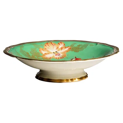 Pre-owned Rosenthal "chippendale" Bowl With Paradise Bird D�cor, Germany, Circa 1960s In Beige