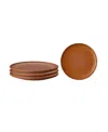 Rosenthal Clay Set Of 4 Bread Butter Plates, Service For 4 In Earth