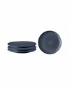Rosenthal Clay Set Of 4 Bread Butter Plates, Service For 4 In Sky Blue