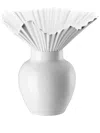 Rosenthal Falda Porcelain Vase In White