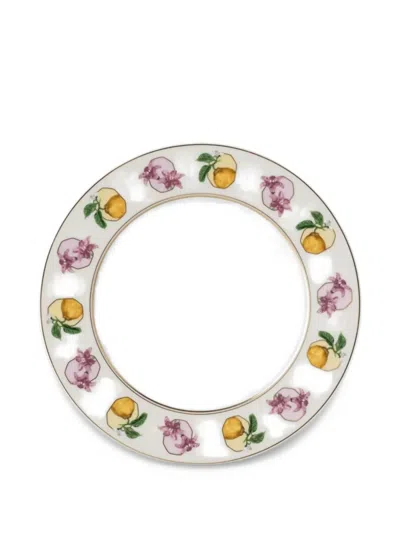 Rosenthal Floral-print Plate In Multi