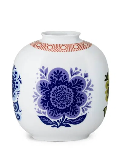 Rosenthal Flower Farm Vase In Multi