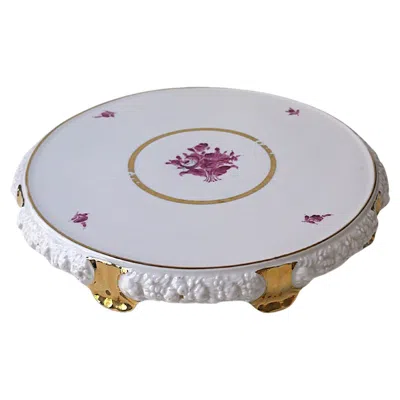 Pre-owned Rosenthal German Porcelain Centerpiece  In Gold