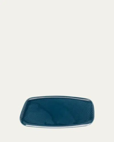 Rosenthal Junto Ocean Blue Rectangular Platter