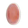 Rosenthal Junto Oval Platter In Rose Quartz