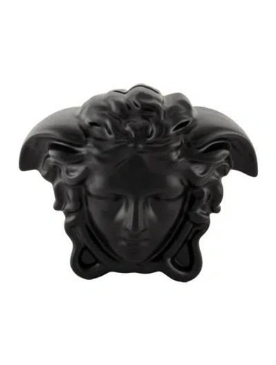 Pre-owned Rosenthal Meets Versace Break The Bank Money Box In Black