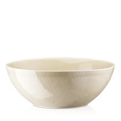 Rosenthal Mesh Serve Bowl In Cream