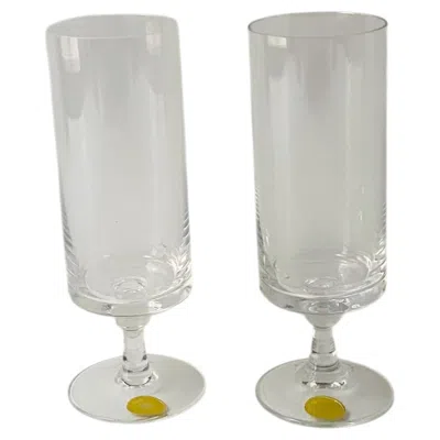 Pre-owned Rosenthal Midcentury Modern Champagne Glasses, Mid 20th Century In Gray