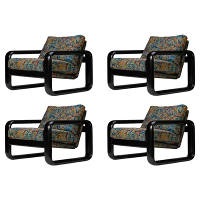 Pre-owned Rosenthal Mid-century Tropical Lounge Chair By Burkhard Vogtherr For , 1970s In Brown