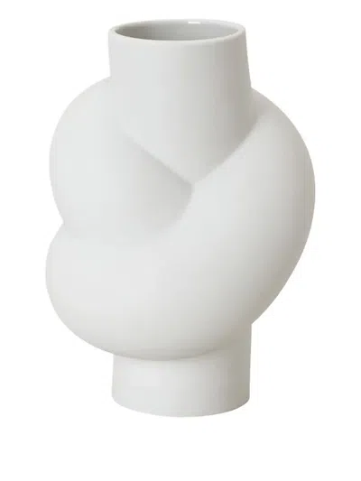 Rosenthal Node Knotted Vase (18cm) In White