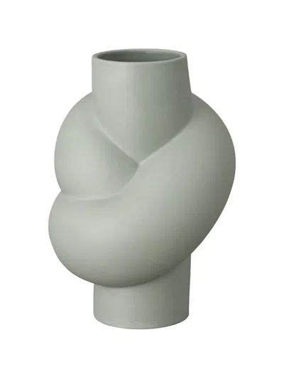 Rosenthal Node Knotted Vase In Gray
