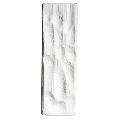 Pre-owned Rosenthal Op Art Bisque Porcelain Floor Vase, Martin Freyer, Germany, 1960s-70s In Clear