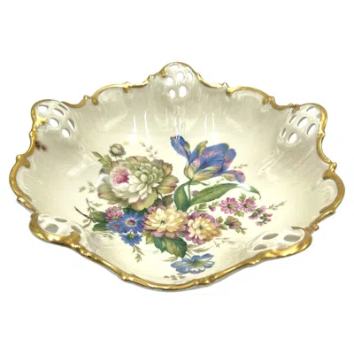 Pre-owned Rosenthal Porcelain Bowl,  Moliere, Germany, Mid-20th Century In Sand