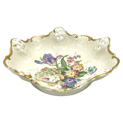 Pre-owned Rosenthal Porcelain Bowl,  Moliere, Germany, Mid-20th Century In Sand