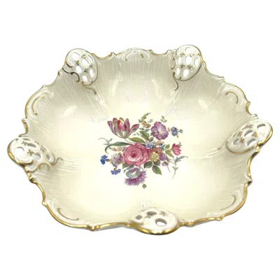 Pre-owned Rosenthal Porcelain Bowl,  Moliere, Germany, Mid-20th Century In Sand