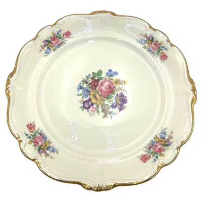 Pre-owned Rosenthal Porcelain Dish,  Pompadour, Germany, 1944 In Sand