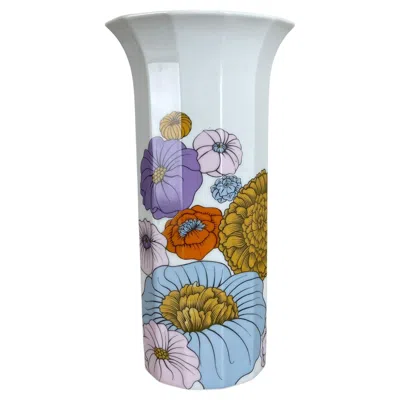 Pre-owned Rosenthal Porcelain Vase By Björn Wiinblad  Studio Line Germany, 1970 In Transparent