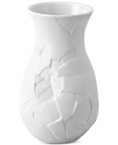 Rosenthal Porcelain Vase Of Phases Matte Mini 4" Vase In White
