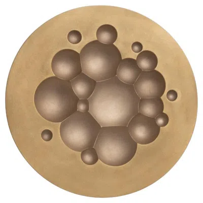 Pre-owned Rosenthal Porcelain Wall Decoration By Tapio Wirkkala, Yearly Limited Edition 1971 In Brown