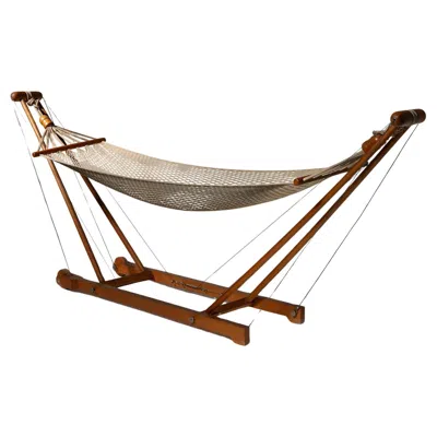 Pre-owned Rosenthal Relaxer I Hammock By Waldemar Rothe For , Germany, 1970s In Brown