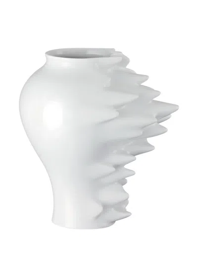 Rosenthal Ruffled Vase In White