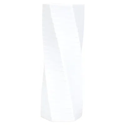 Pre-owned Rosenthal Sculptural Pisa Vase By Werner Uhl Porcelain Vase For  Studio Line In White